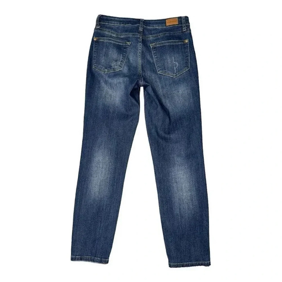 Judy Blue‎ Women's Relaxed Fit Jeans Size 27 Medium Wash Mid-Rise Comfortable - Picture 2 of 7